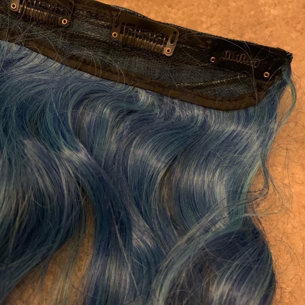 Blue Green ombré Clio in